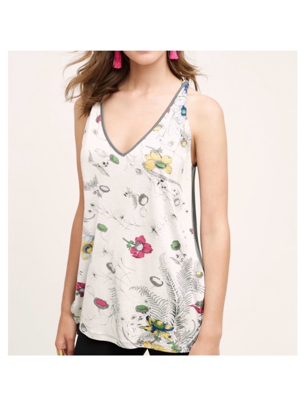 Anthropologie Tiny Sorcha twisted strap tank size S